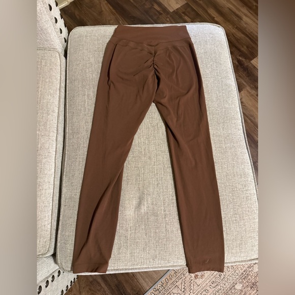GYMSHARK X WHITNEY SIMMONS Brown High-Waisted Leggings size small - Picture 4 of 6